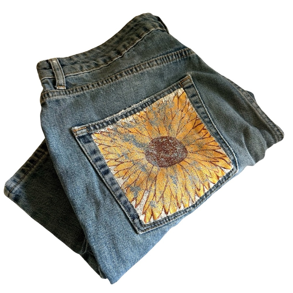 Topshop Hi Rise Mom Jeans Tag: 30 x 30